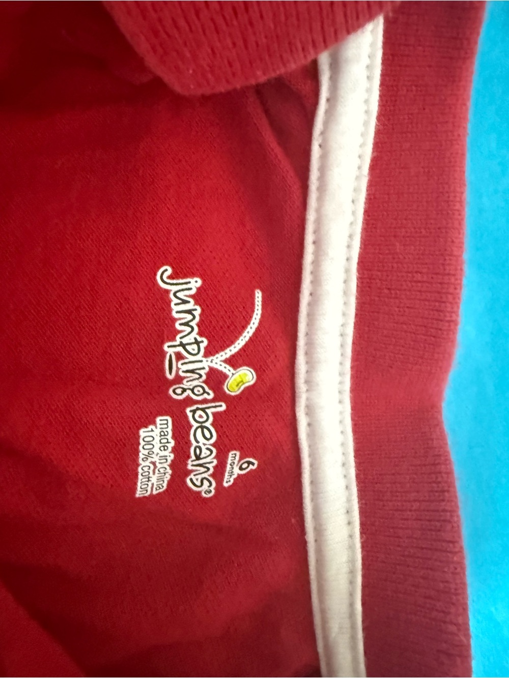 jumping beans Red Kids Sweatpants with White Trim